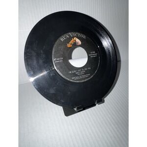 Vintage Hank Snow 45 RPM RCA Victor Crying Praying Waiting Hoping